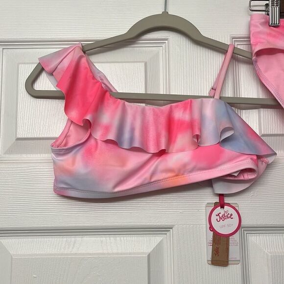 Girls Justice Extra Large Pink Bikini - Picture 2 of 3